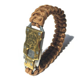 7 Core Parachute Survival Rope Bracelet With Knife