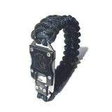 7 Core Parachute Survival Rope Bracelet With Knife